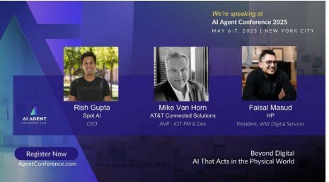AI Agent Conference 2025 speaker card featuring Mike