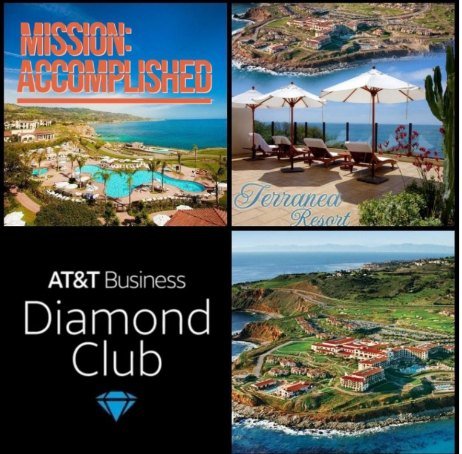 AT&T Business Diamond Club collage
